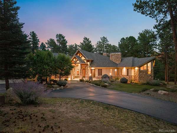 5 Acres of Land with Home for Sale in Larkspur, Colorado