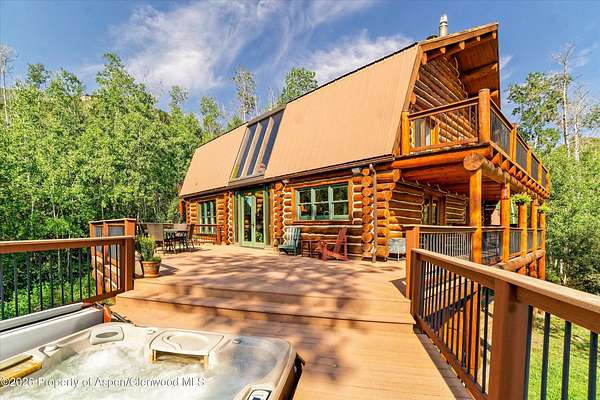 6.62 Acres of Land with Home for Sale in Glenwood Springs, Colorado