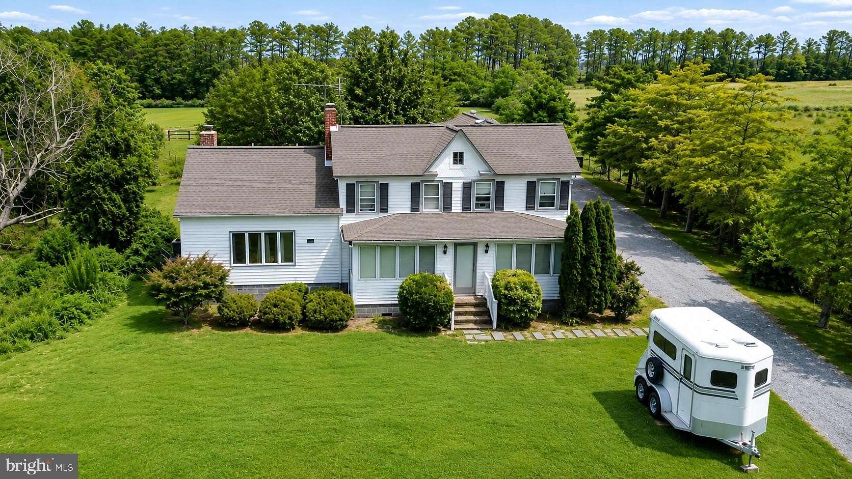 31.5 Acres of Land with Home for Sale in Toddville, Maryland