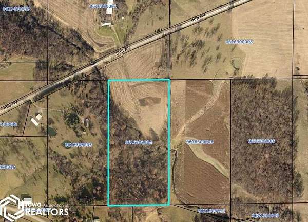 25 Acres of Land for Sale in Fairfield, Iowa