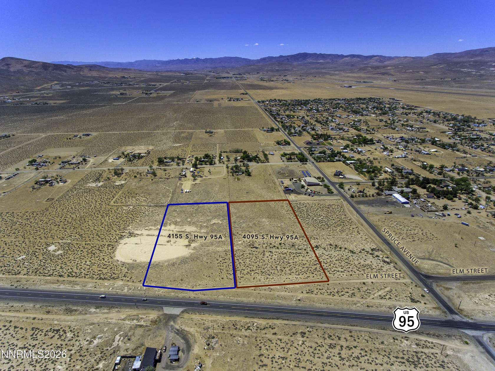 4.77 Acres of Commercial Land for Sale in Silver Springs, Nevada