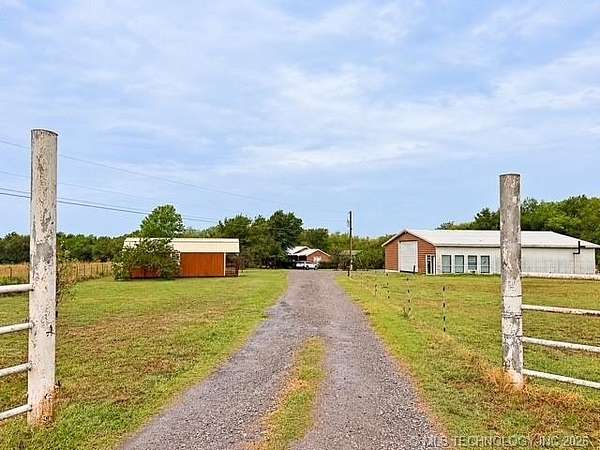 3.5 Acres of Land with Home for Sale in Wagoner, Oklahoma