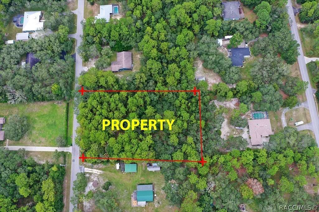 1.25 Acres of Residential Land for Sale in Homosassa, Florida