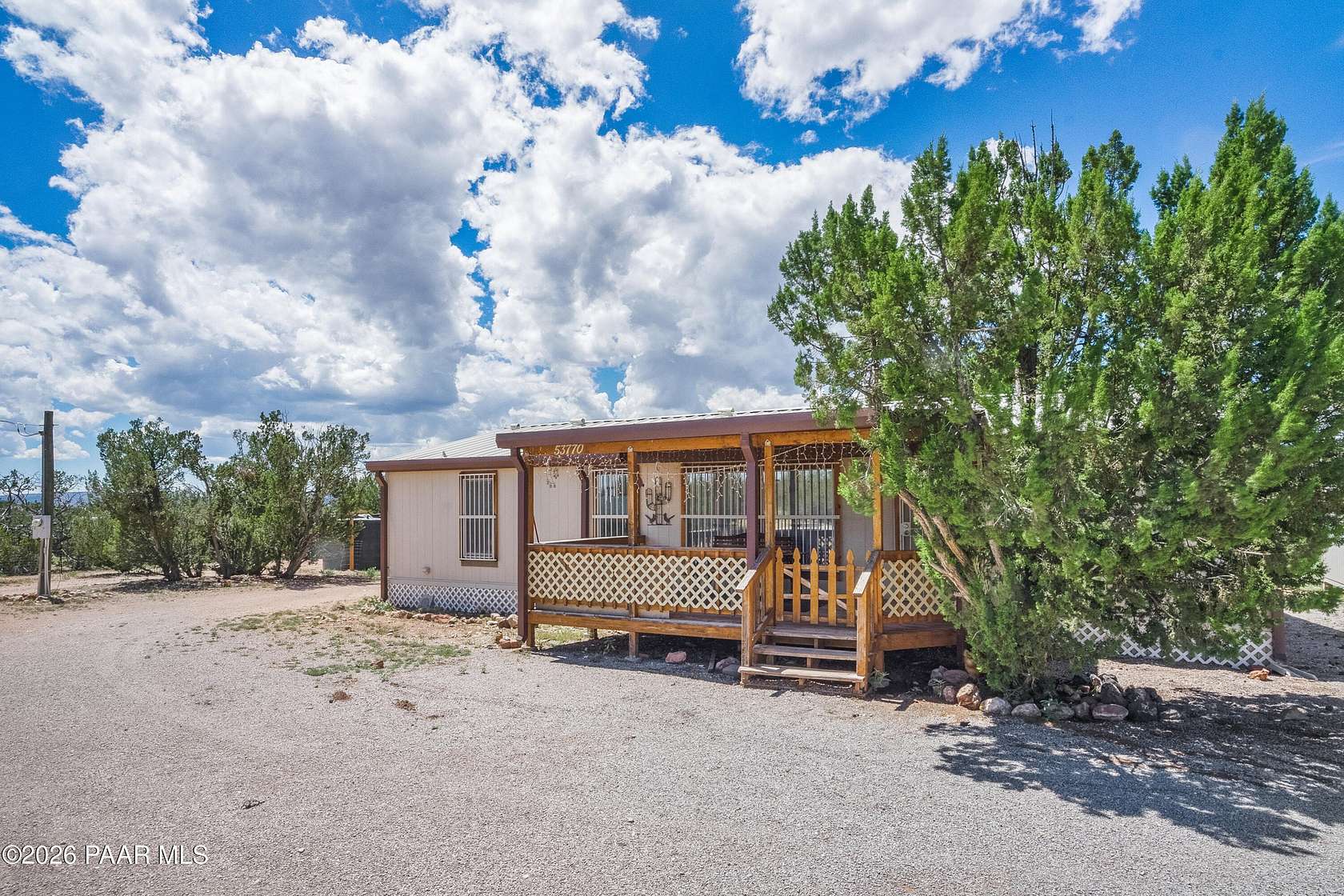 1.64 Acres of Land with Home for Sale in Seligman, Arizona