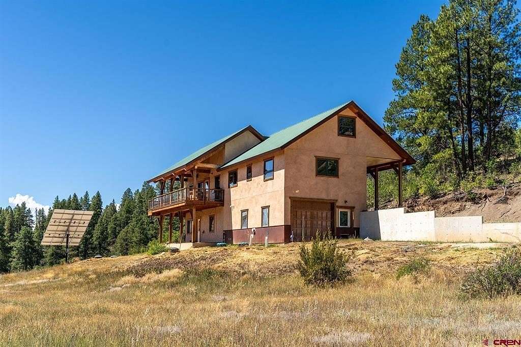 10 Acres of Recreational Land with Home for Sale in Pagosa Springs, Colorado