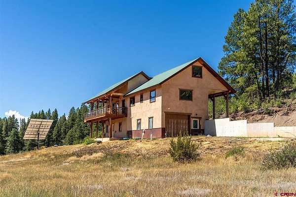 10 Acres of Recreational Land with Home for Sale in Pagosa Springs, Colorado