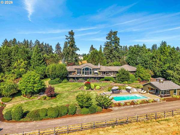 4.87 Acres of Land with Home for Sale in Sherwood, Oregon