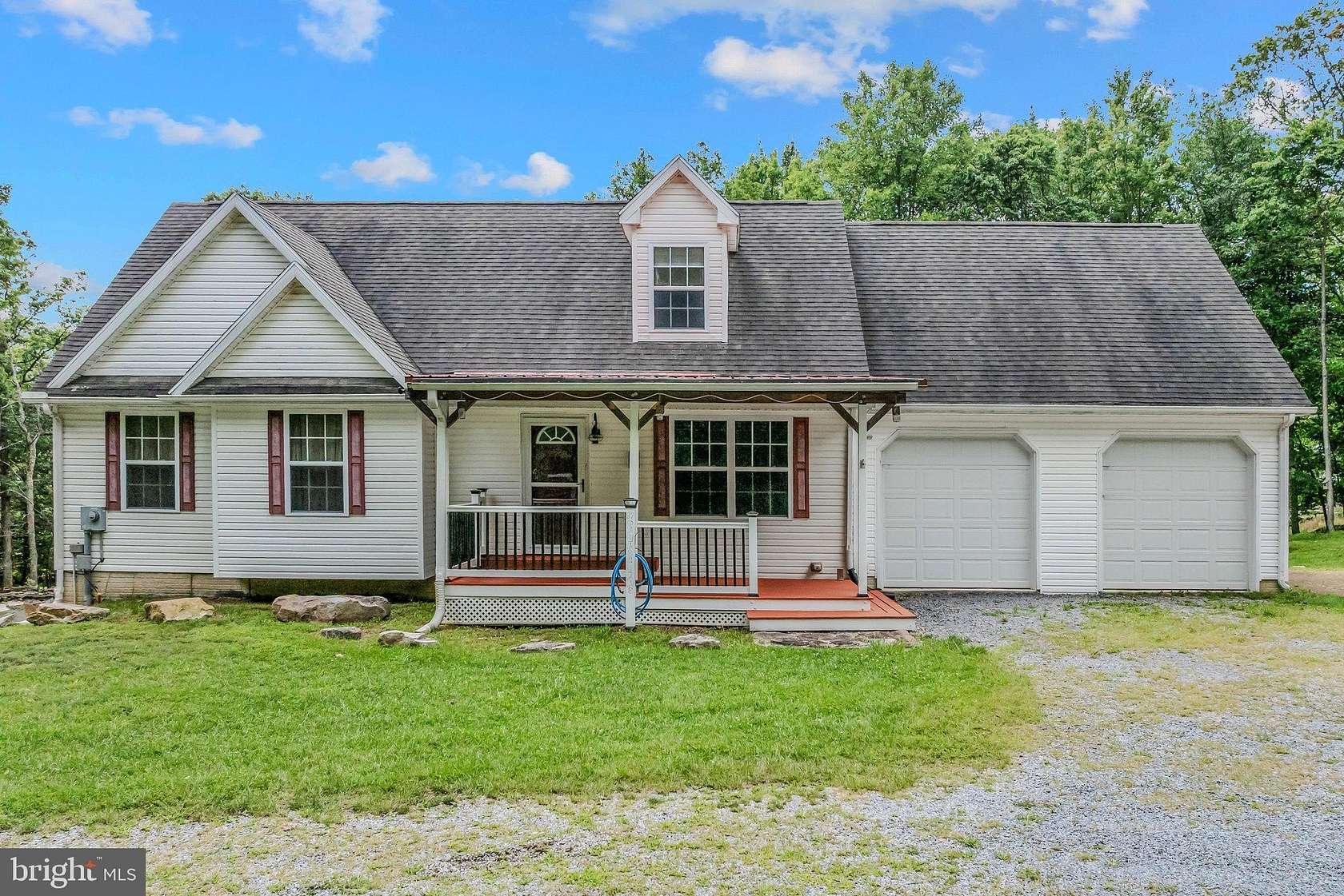 3.44 Acres of Land with Home for Sale in Berkeley Springs, West Virginia