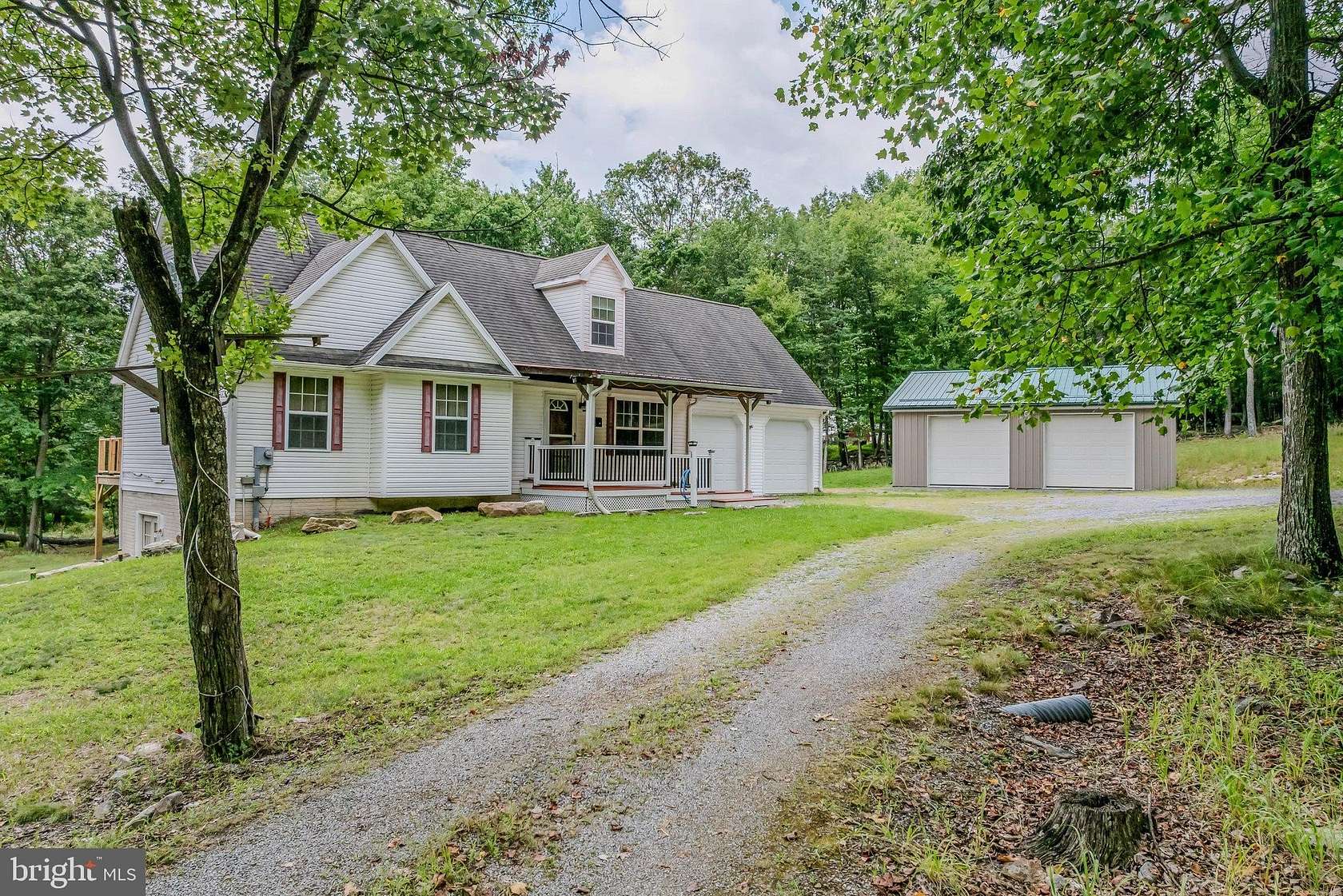 3.44 Acres of Land with Home for Sale in Berkeley Springs, West Virginia