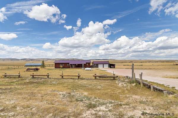 16.9 Acres of Land with Home for Sale in Cheyenne, Wyoming