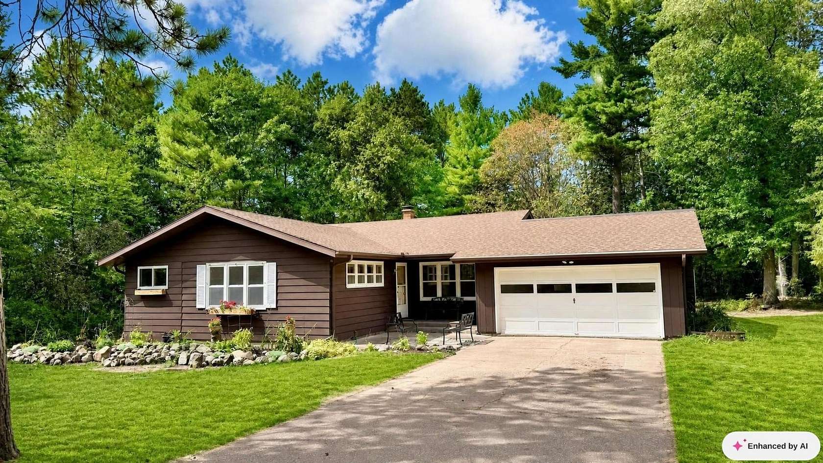 30 Acres of Recreational Land with Home for Sale in Tomahawk, Wisconsin