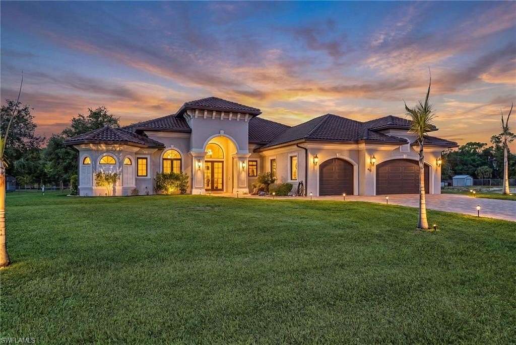 1.5 Acres of Land with Home for Sale in Lehigh Acres, Florida