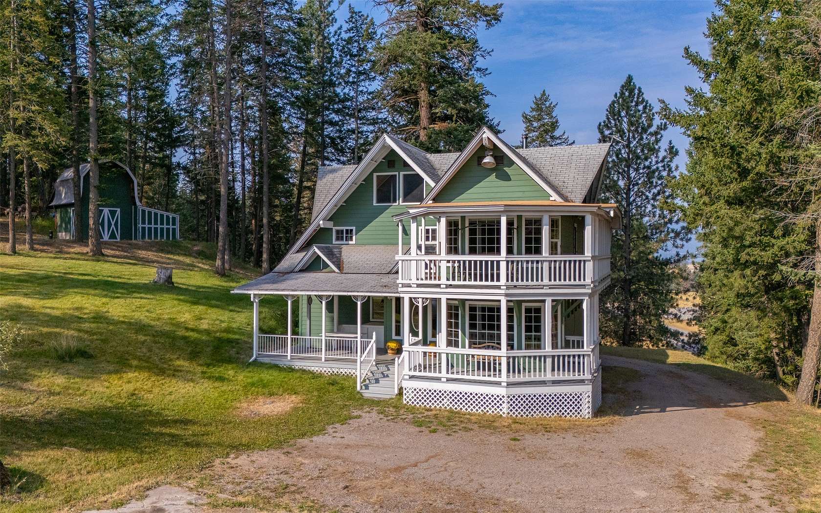 1.76 Acres of Land with Home for Sale in Bigfork, Montana