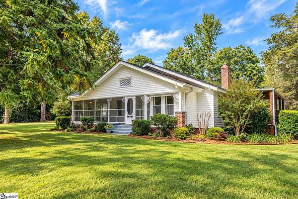 6.35 Acres of Land with Home for Sale in Campobello, South Carolina