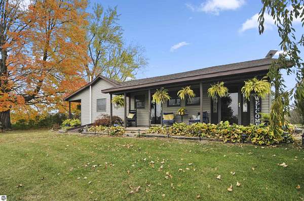 20 Acres of Land with Home for Sale in Evart, Michigan