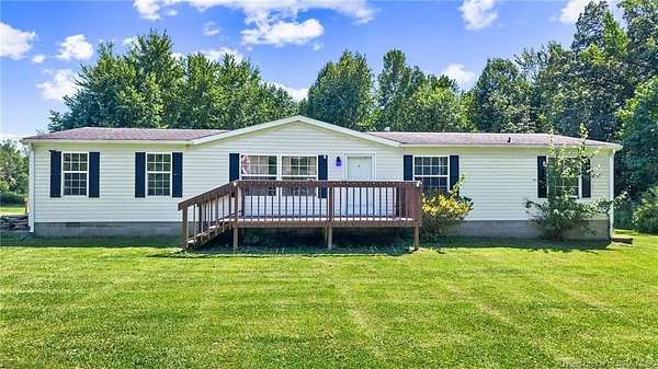 3.54 Acres of Land with Home for Sale in Commiskey, Indiana