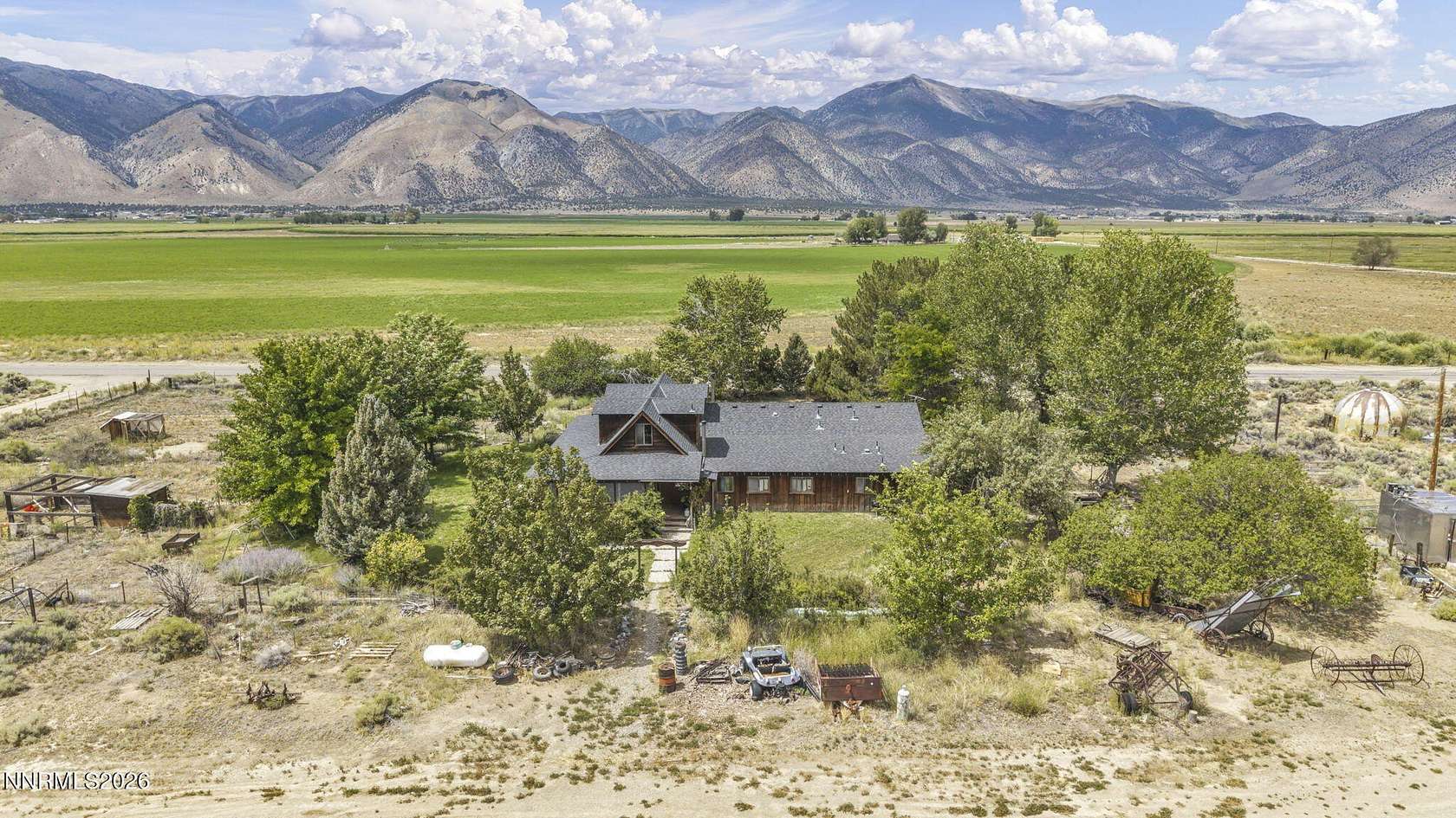 159 Acres of Recreational Land with Home for Sale in Wellington, Nevada