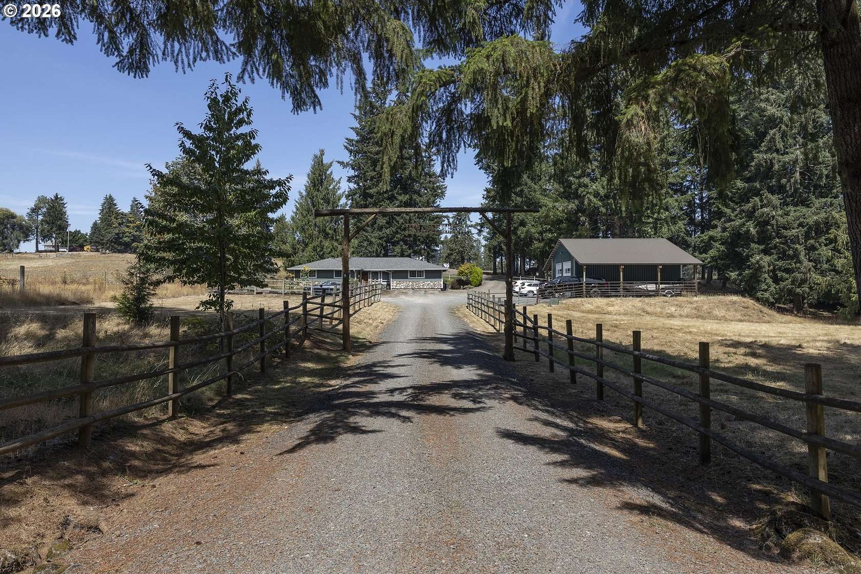 4 Acres of Land with Home for Sale in Beavercreek, Oregon