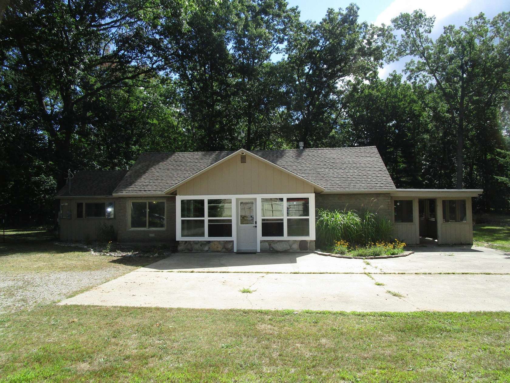 1.5 Acres of Land with Home for Sale in Indian River, Michigan