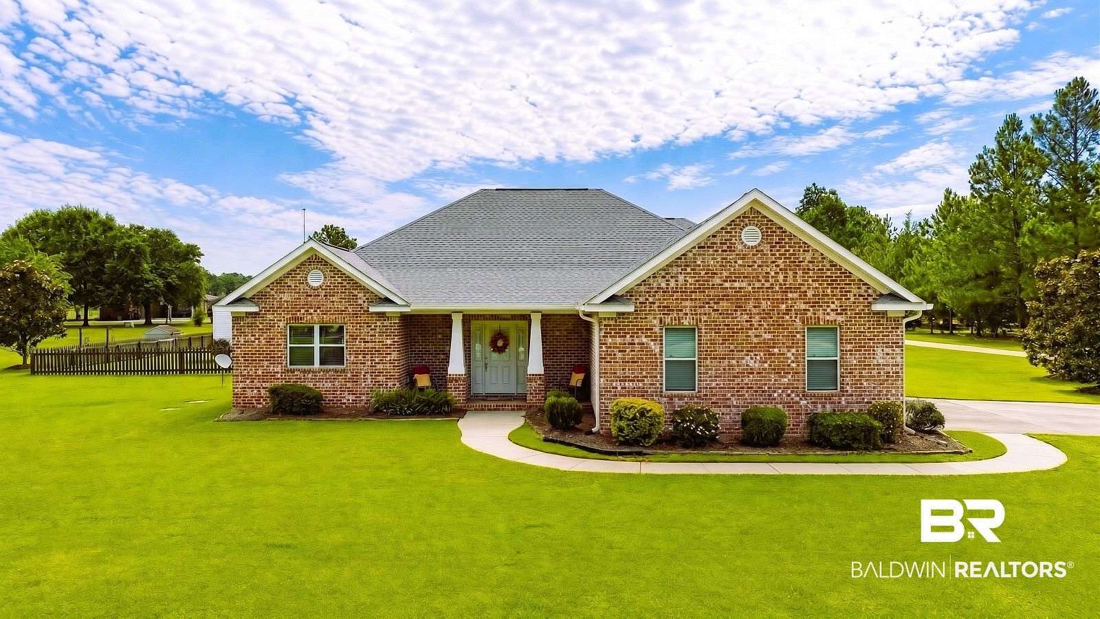 3 Acres of Land with Home for Sale in Robertsdale, Alabama