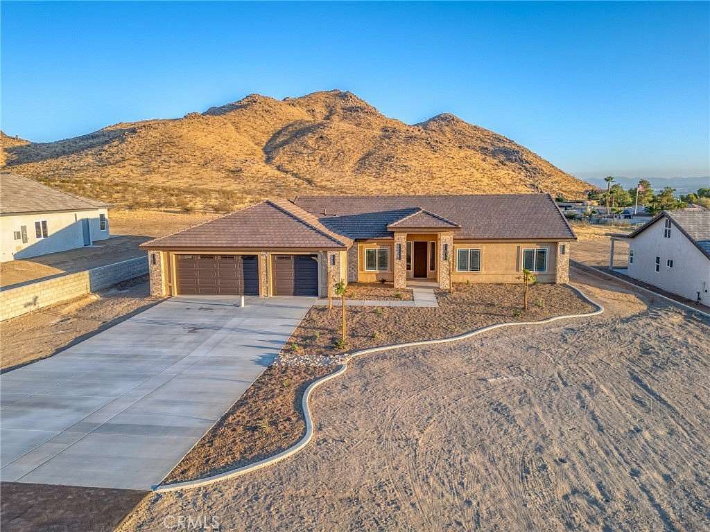 1.6 Acres of Land with Home for Sale in Apple Valley, California