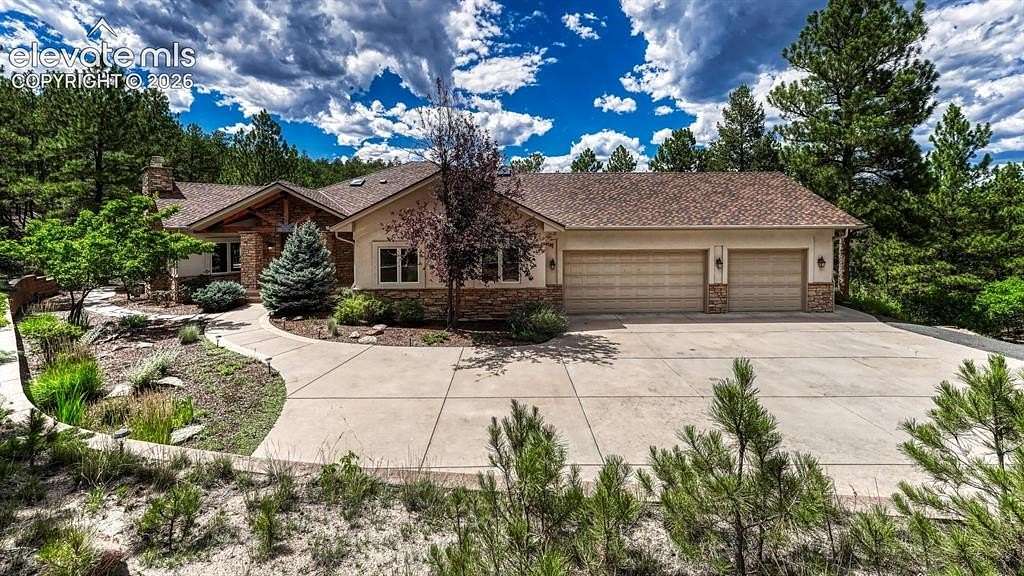 7 Acres of Land with Home for Sale in Colorado Springs, Colorado