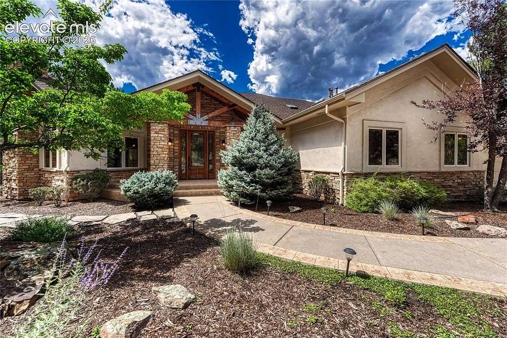 7 Acres of Land with Home for Sale in Colorado Springs, Colorado