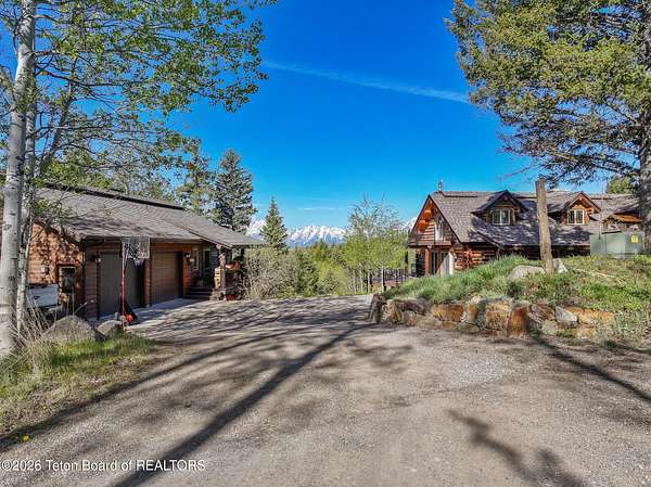 1.89 Acres of Land with Home for Sale in Moran, Wyoming