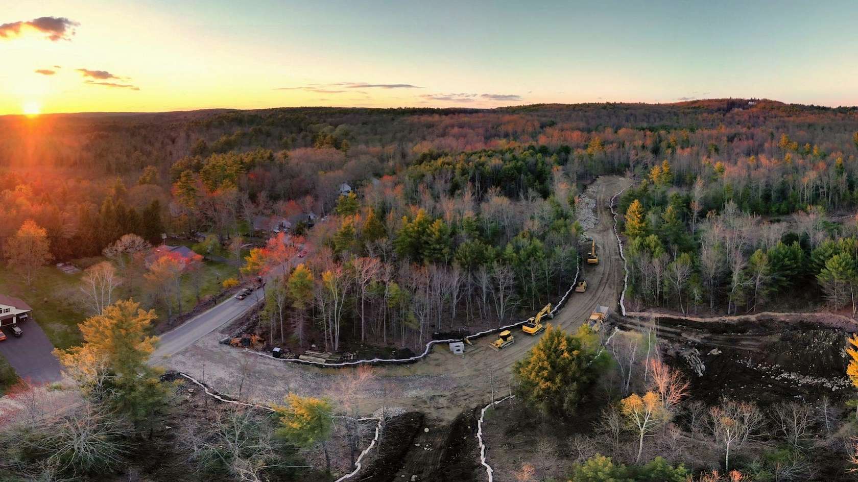 2.1 Acres of Land with Home for Sale in Dunbarton Town, New Hampshire