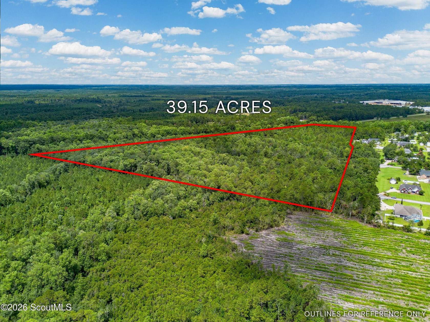 39.2 Acres of Recreational & Residential Land for Sale in Jesup, Georgia
