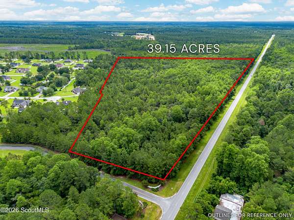 39.2 Acres of Recreational & Residential Land for Sale in Jesup, Georgia