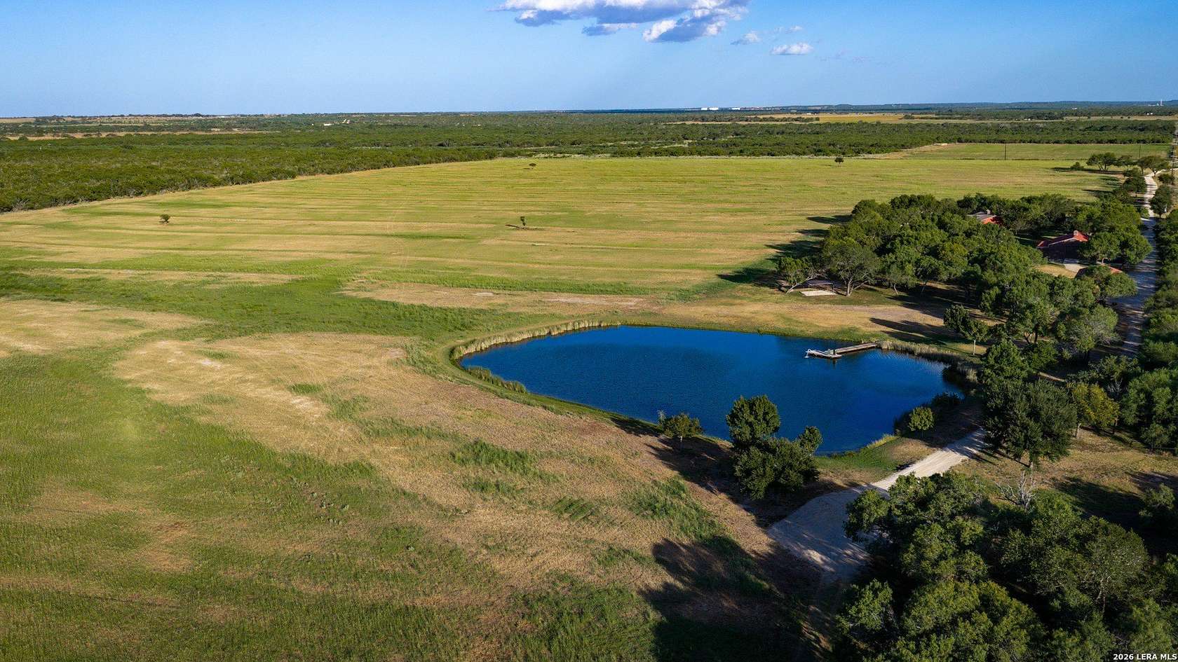 144 Acres of Land with Home for Sale in Poth, Texas