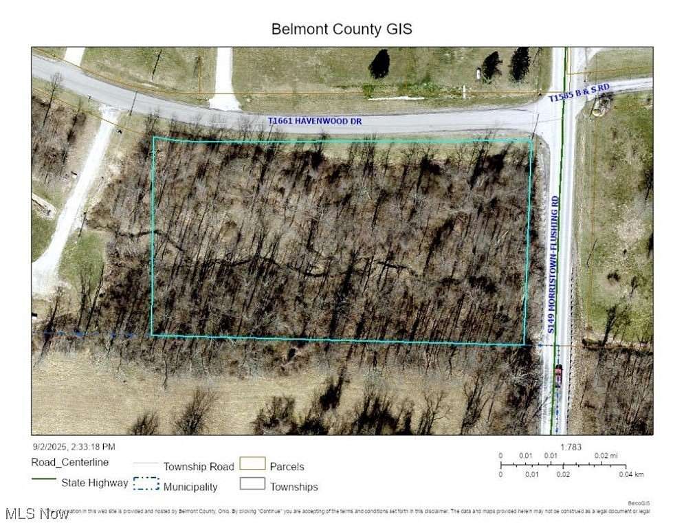 1.89 Acres of Residential Land for Sale in Belmont, Ohio