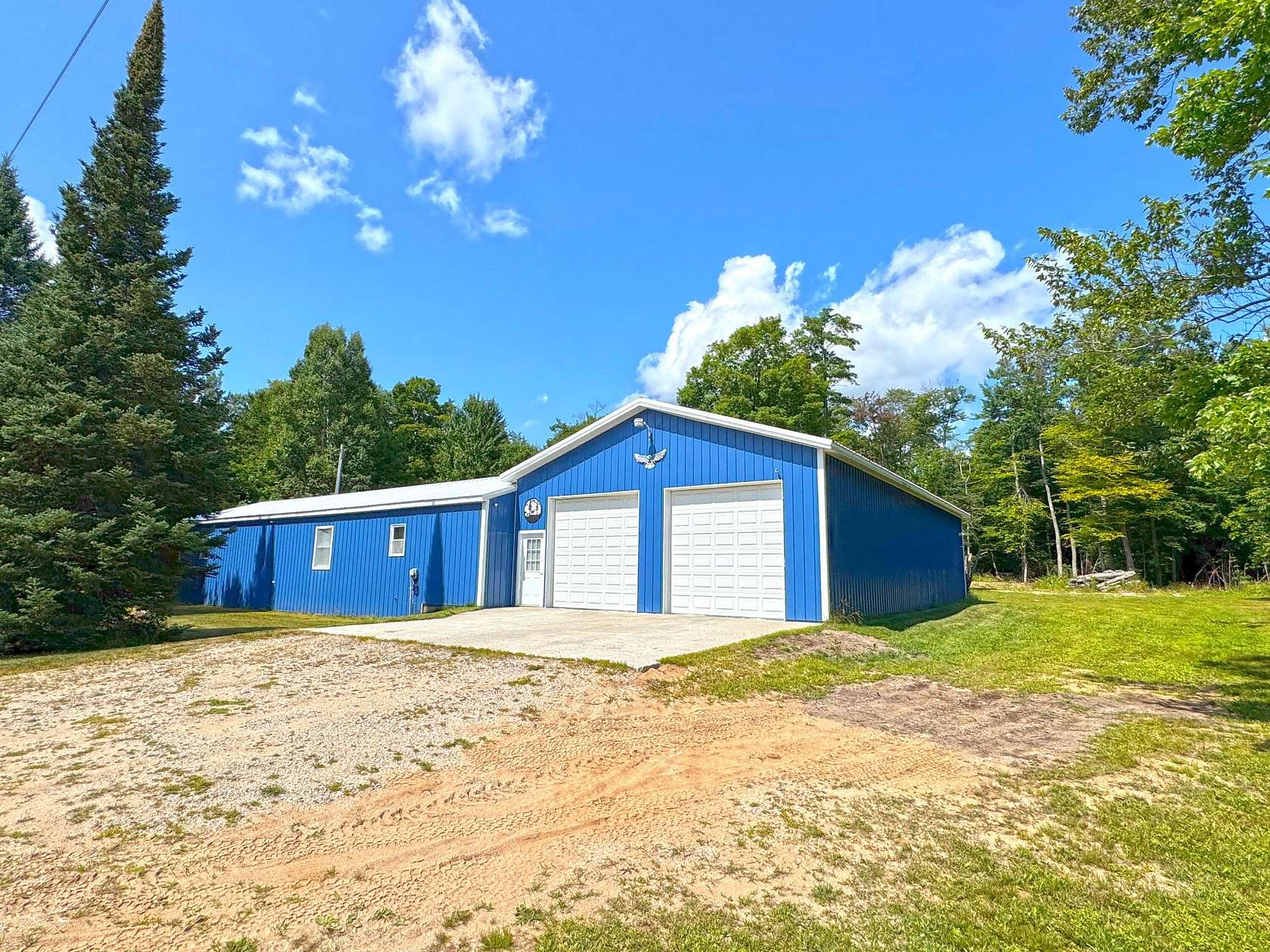 10 Acres of Land with Home for Sale in Paradise, Michigan