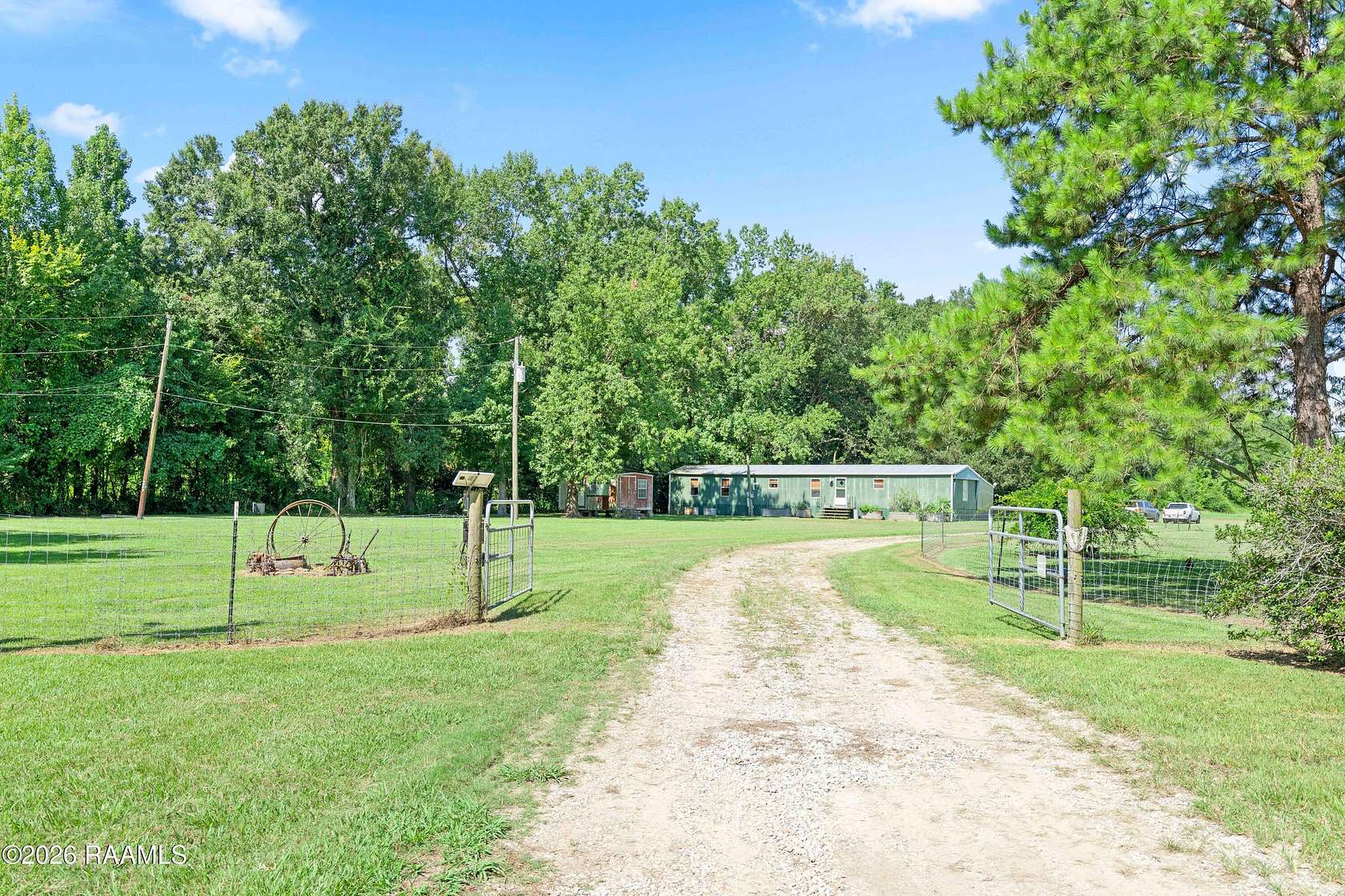 26.3 Acres of Land with Home for Sale in Church Point, Louisiana