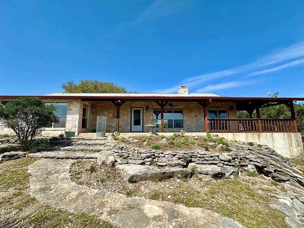 4.69 Acres of Land with Home for Lease in Hunt, Texas