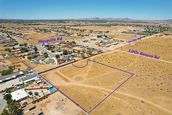 2.5 Acres of Land for Sale in Apple Valley, California