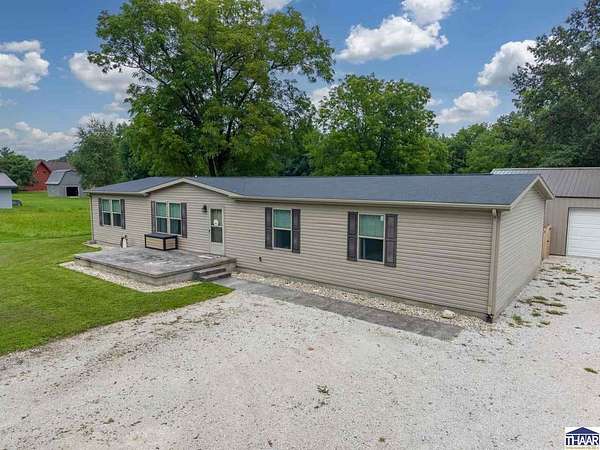 2 Acres of Land with Home for Sale in Clinton, Indiana
