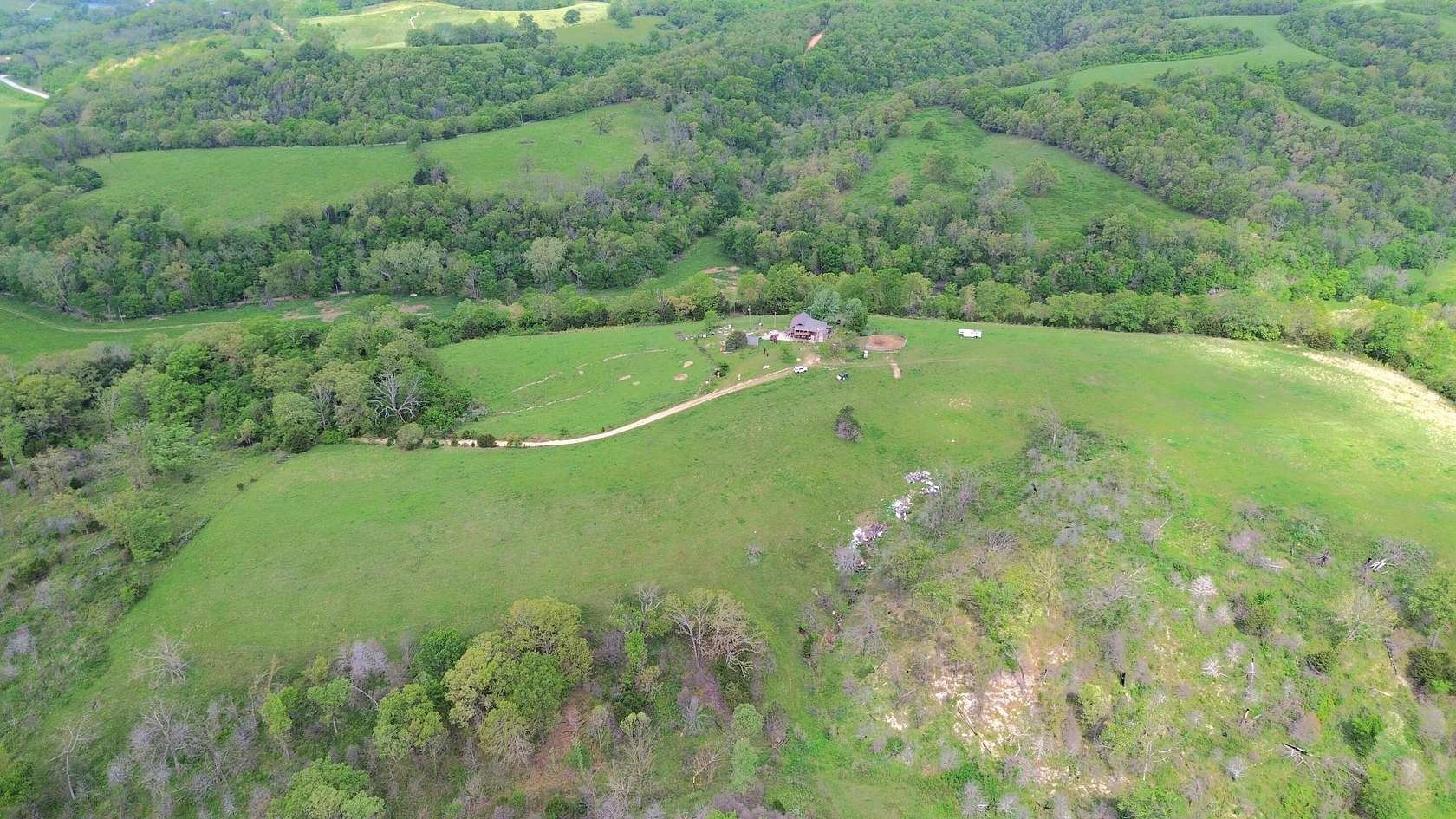 101 Acres of Land with Home for Sale in Washburn, Missouri
