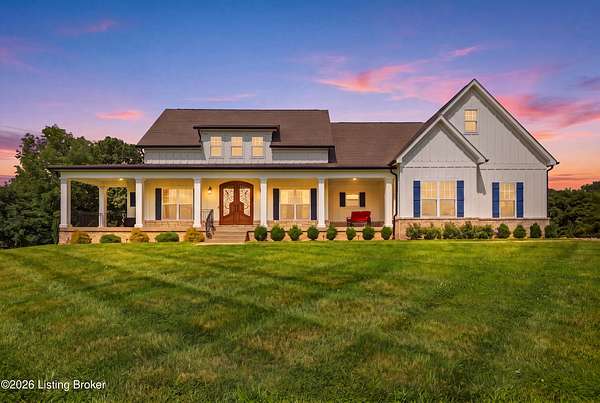 6.64 Acres of Land with Home for Sale in Shelbyville, Kentucky