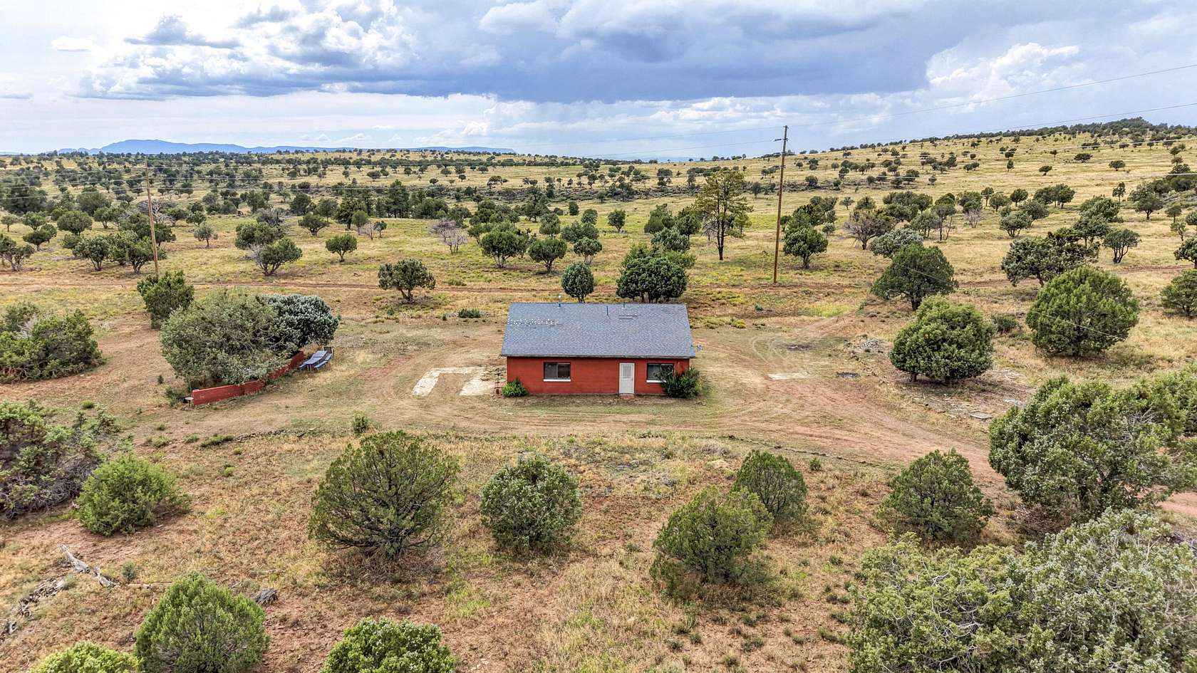 4.59 Acres of Land with Home for Sale in Strawberry, Arizona