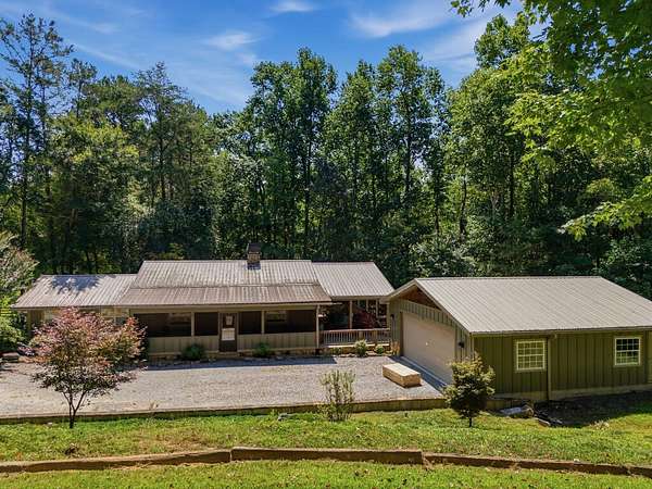 5 Acres of Land with Home for Sale in Hayesville, North Carolina