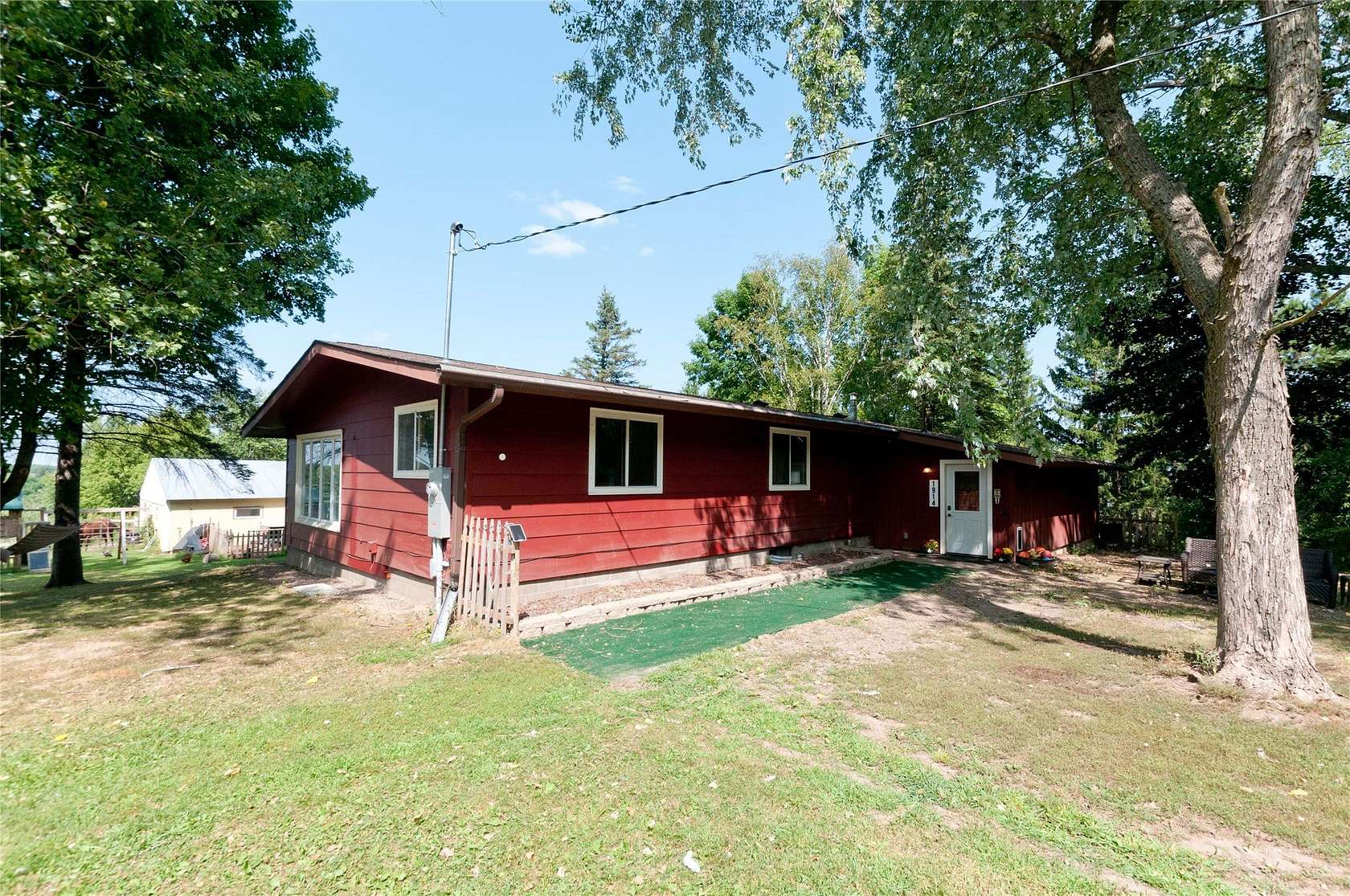 16.3 Acres of Land with Home for Sale in Rice Lake, Wisconsin