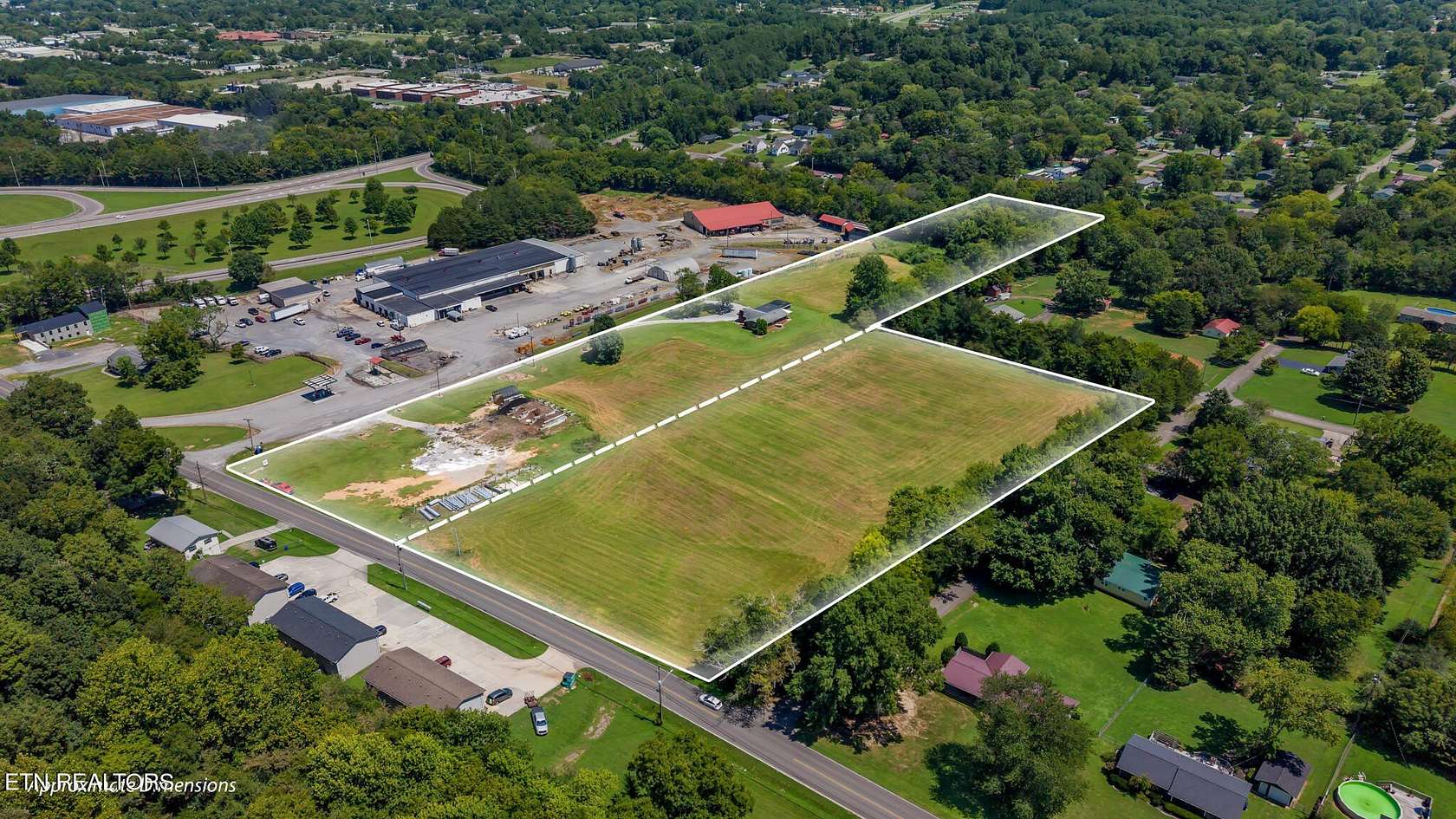 11.5 Acres of Land for Sale in Cleveland, Tennessee