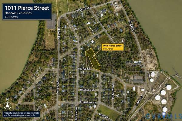 1 Acre of Residential Land for Sale in Hopewell, Virginia