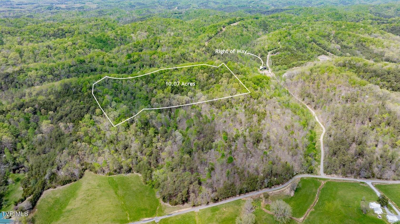10 Acres of Recreational & Residential Land for Sale in Newport, Tennessee