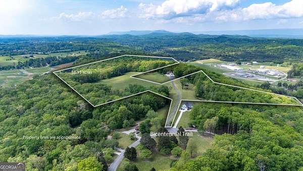 38.3 Acres of Recreational & Residential Land for Sale in Rock Spring, Georgia