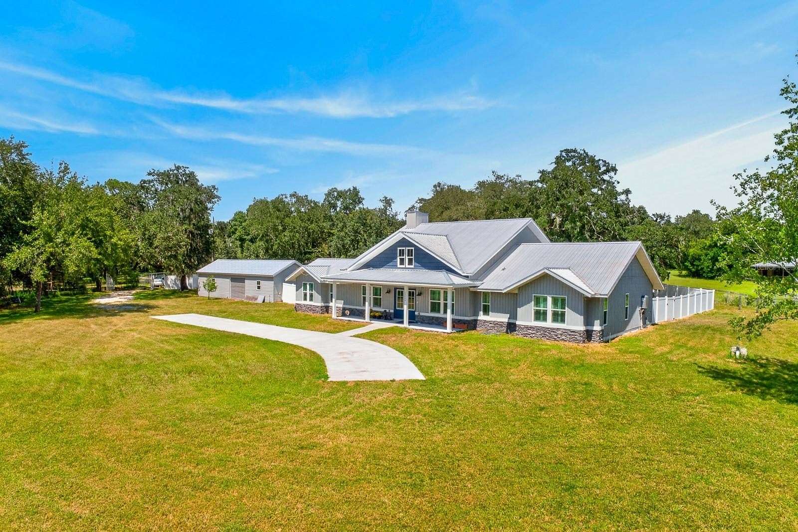 3.55 Acres of Land with Home for Sale in Hudson, Florida