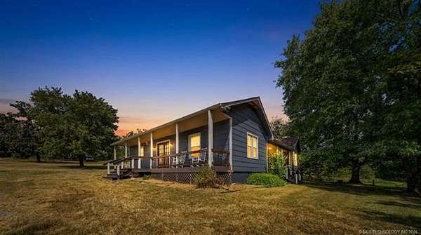 15.2 Acres of Land with Home for Sale in Claremore, Oklahoma