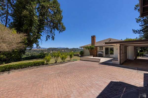 6.2 Acres of Land with Home for Sale in Healdsburg, California